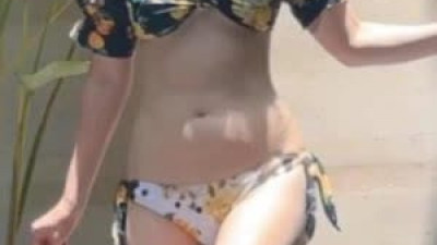 섹시최강  언더붑 비키니 입은 안혜경