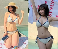 홍영기, '노출 지적' 응수 그 후…더 과감해진 비키니 자태