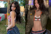 제니, 허리 어디까지 드러낸 거야…뉴욕 뒤집은 파격 크롭룩