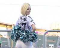 치어리더 서현숙, ‘통통 튀는 매력’으로 잠실 점령