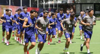 [월드컵] 홍명보호 비공개 훈련장에 불법 드론 침입…남성 2명 도주