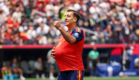 '우승 후보' 스페인, 오스트리아 완전 압도…오야르사발 멀티골·포로 추가골, 3-0 완승