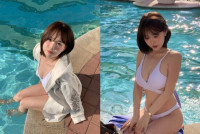 “애 엄마인 줄 모르고 대시한다”…‘언더붑 비키니’ 홍영기, 솔직 고백