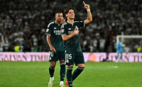 '2-0→2-2' 레알 마드리드, 엘체에 대역전 위기…음바페 도움에 에스피가 구했다