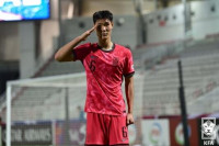 ‘지각 합류’ 이영준, 사우디전 깜짝 출격? 이민성호 컨디션 회복 정조준